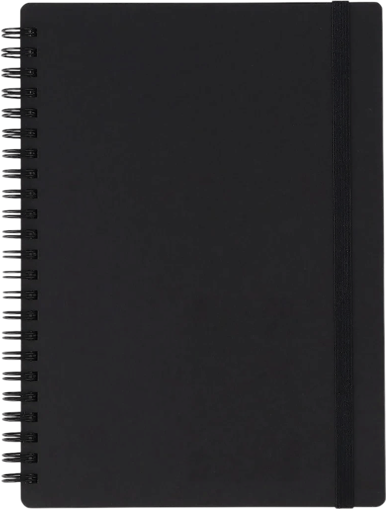 Notebook with Ring Mobile Note - A5 Lined