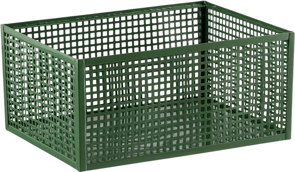 Schoolhouse Metal Bin