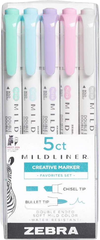 Zebra Mildliner Double-Sided Highlighter