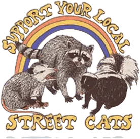 Street Cats Magnet