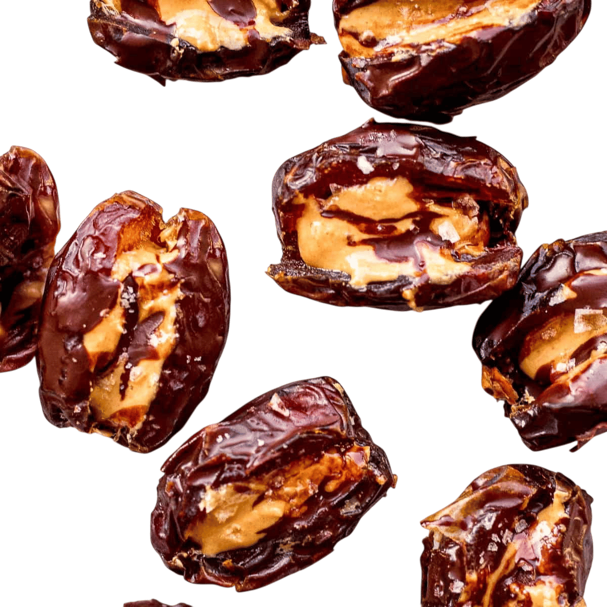 Stuffed Dates with Peanut Butter & Chocolate