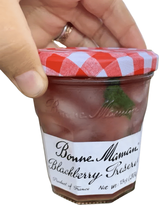 Blackberry Basil Jargarita via Caroline Chambers