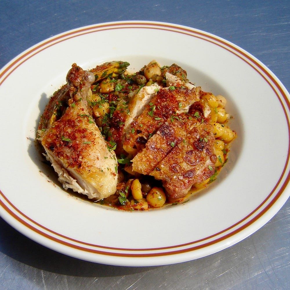 Crispy Chicken and Zucchini