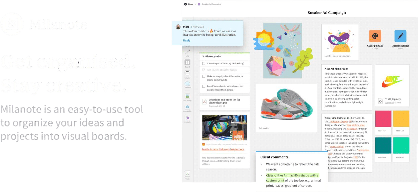 Milanote - Organize Creative Projects