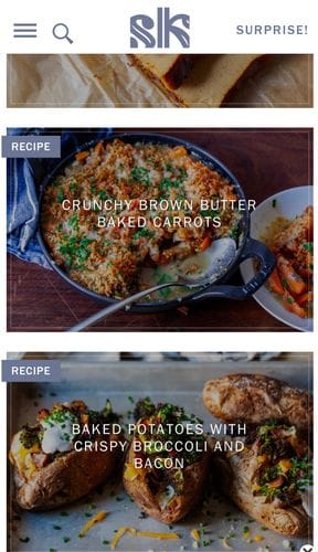 Smitten Kitchen for all your recipes