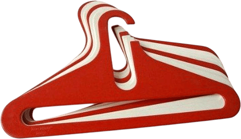 Karhumuovi Maija Ruoslahti Plastic Hangers (1960s)