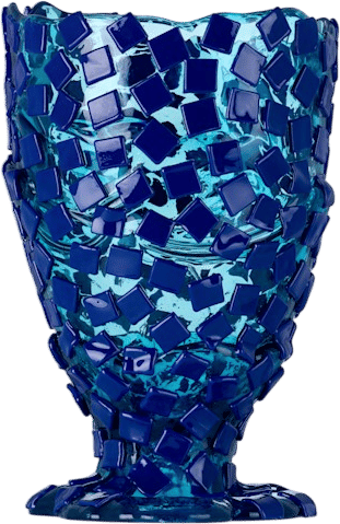 Blue Rock Vase