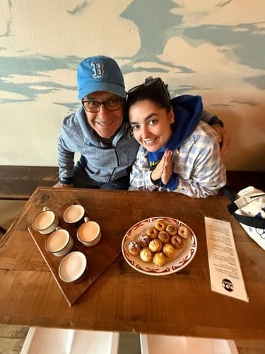 chai and donut flight from pips