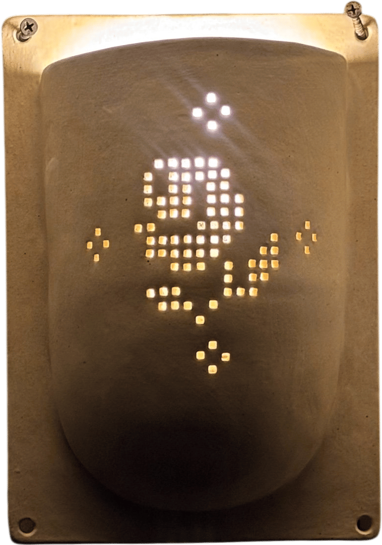 Martina Thornhill Rose Punched Wall Sconce