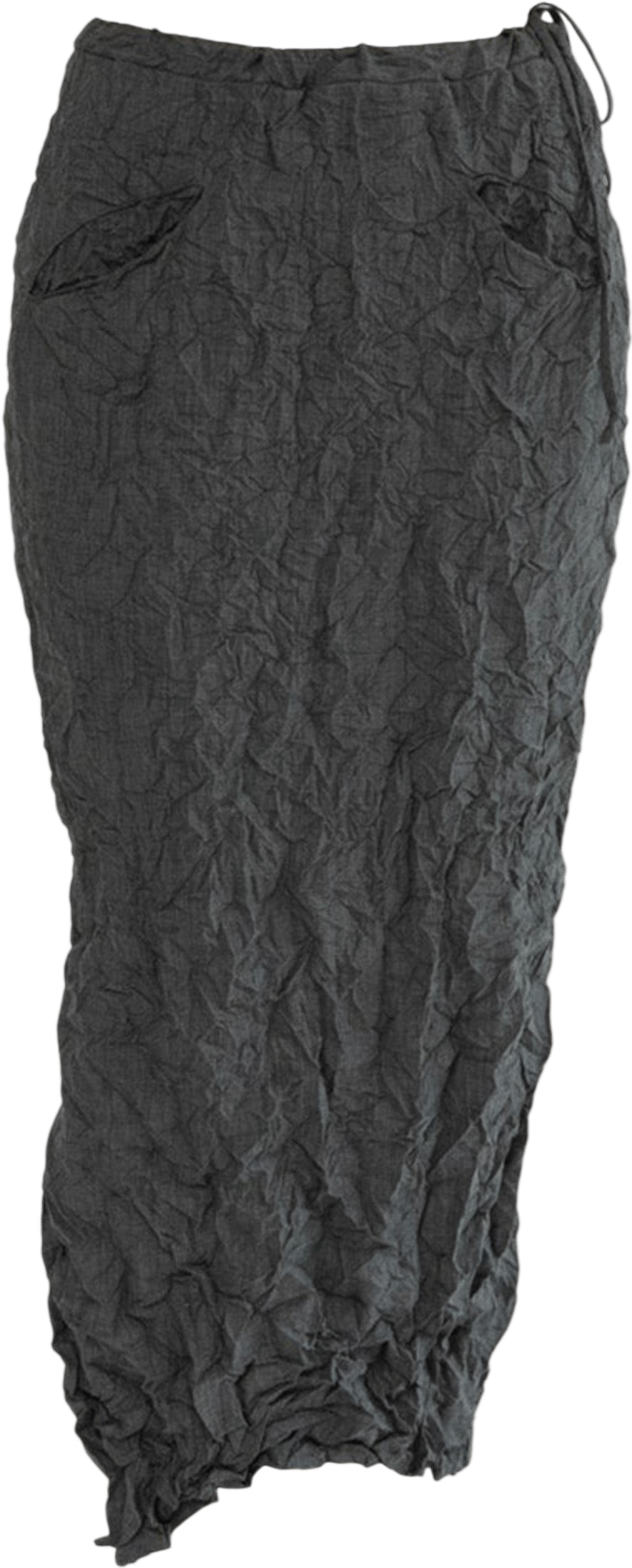 Moth Convertible Column Skirt | Charcoal