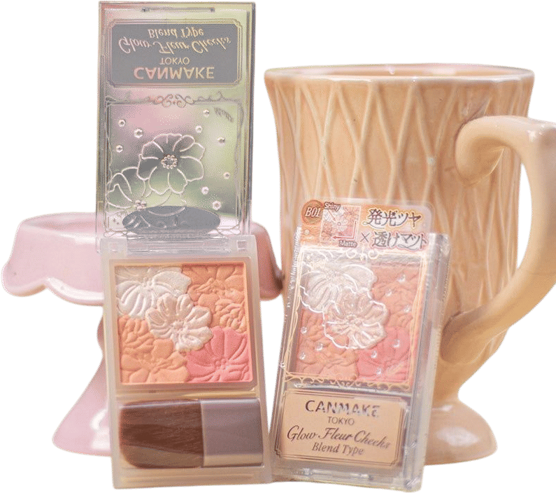 Canmake Glow Fleur Cheeks (Blend Type)