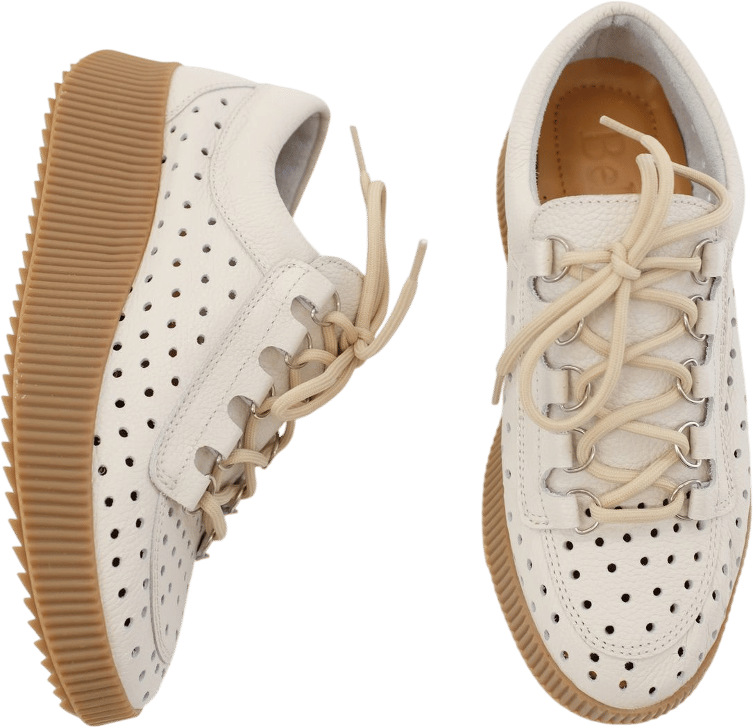 Beklina Pensionata Perforated Lace Up