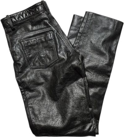Vintage Leather Motorcycle Pants