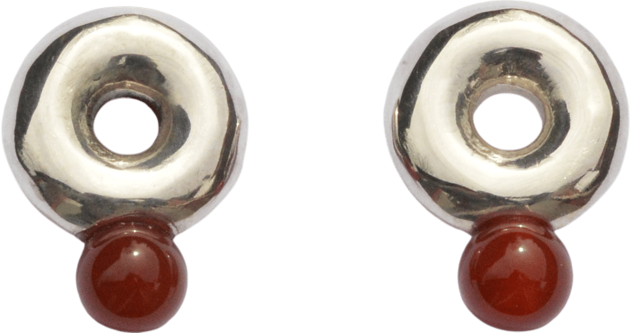 Ani Earrings in Carnelian