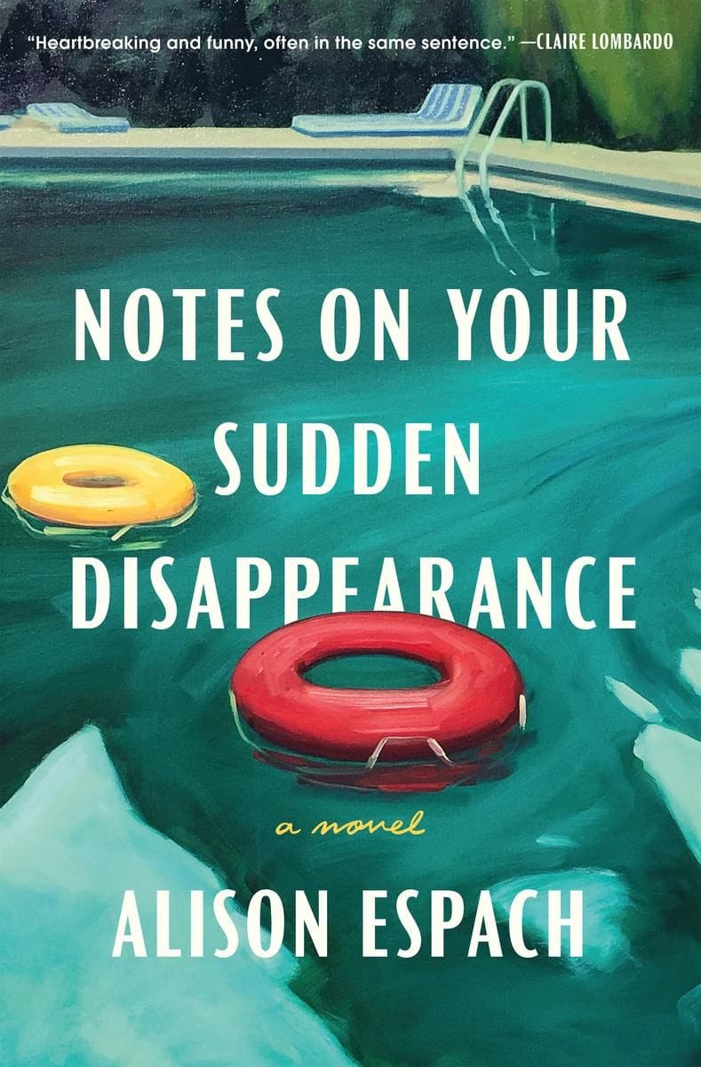Notes on Your Sudden Disappearance by Alison Espach | Books Are Magic