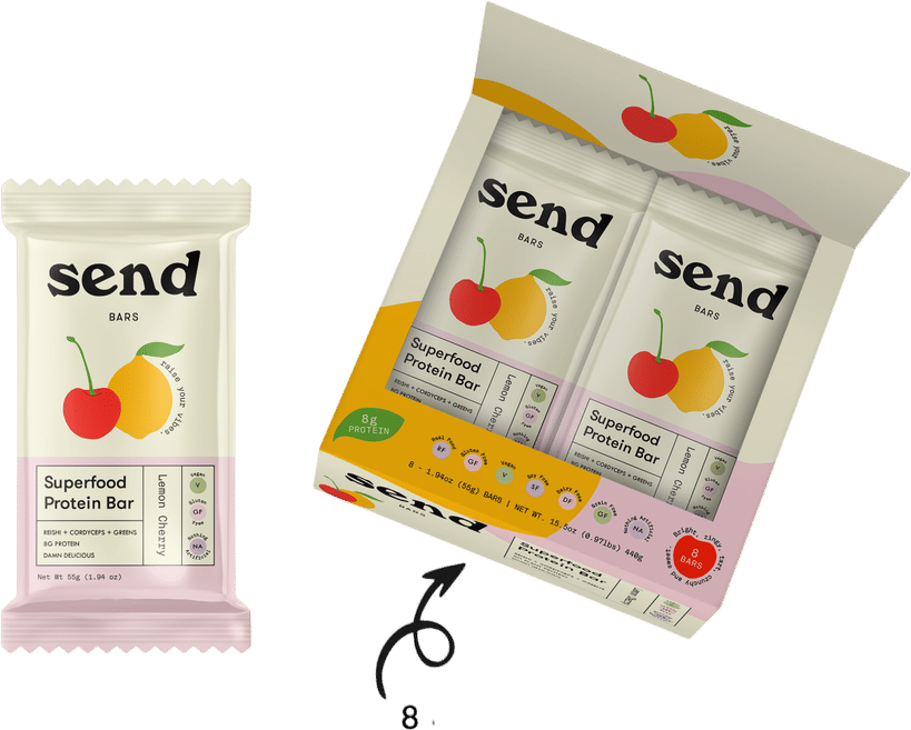 Organic Energy Bars | SEND Bars