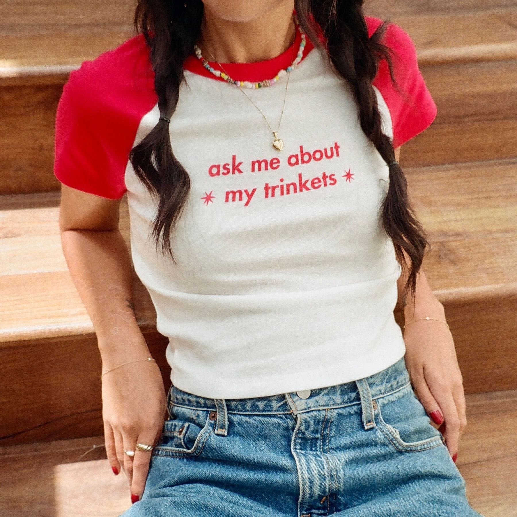 Trinkets Baby Tee