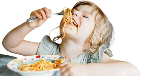 Serving dinner at 3pm (3-4 year old)