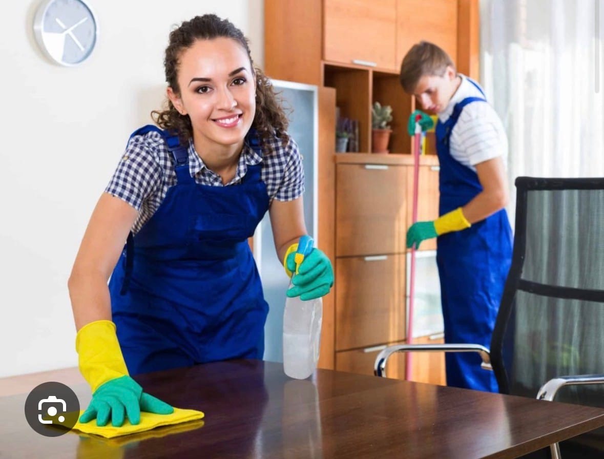 Treat her to a house cleaning
