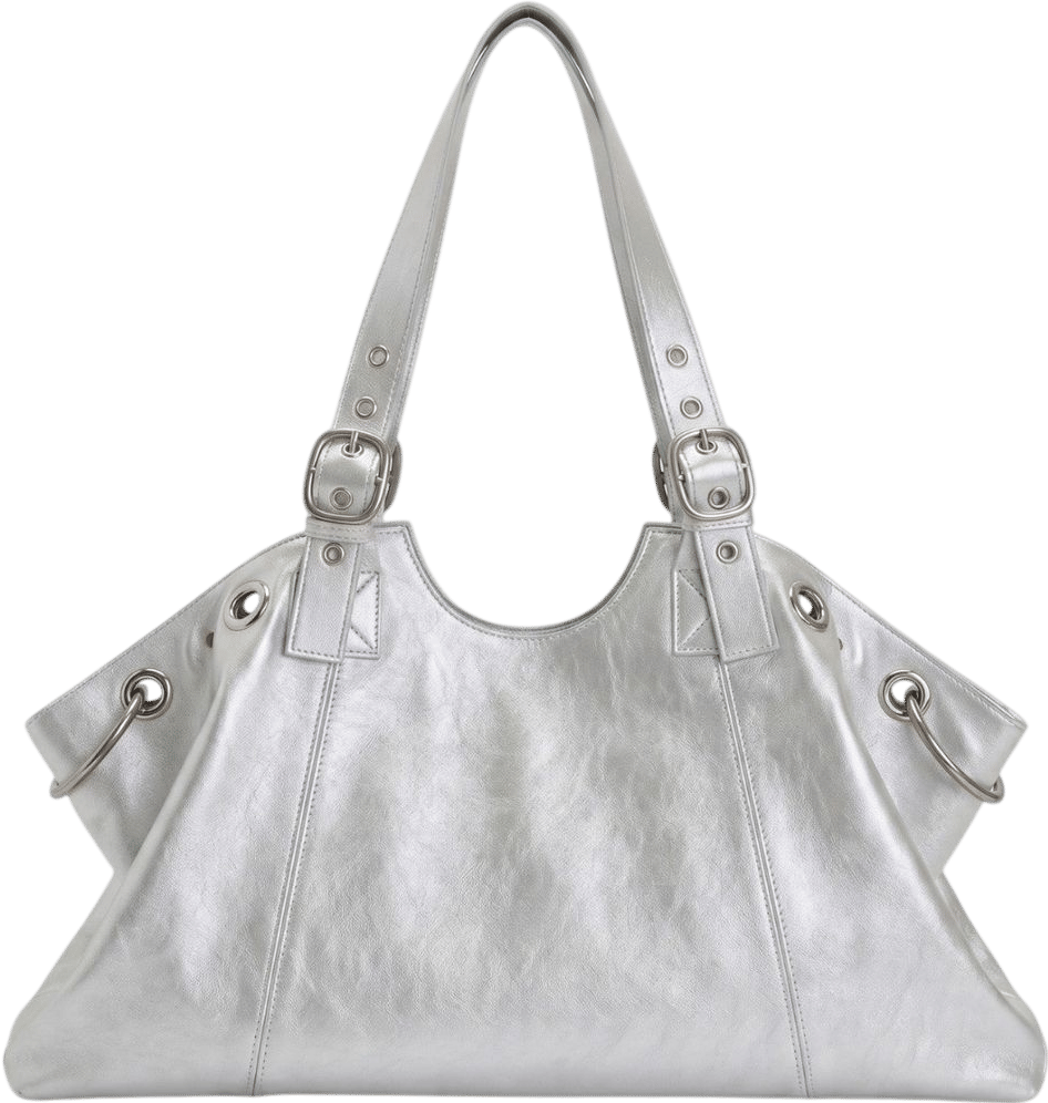Celestia VESPER Buckle Strap Shoulder Tote Bag