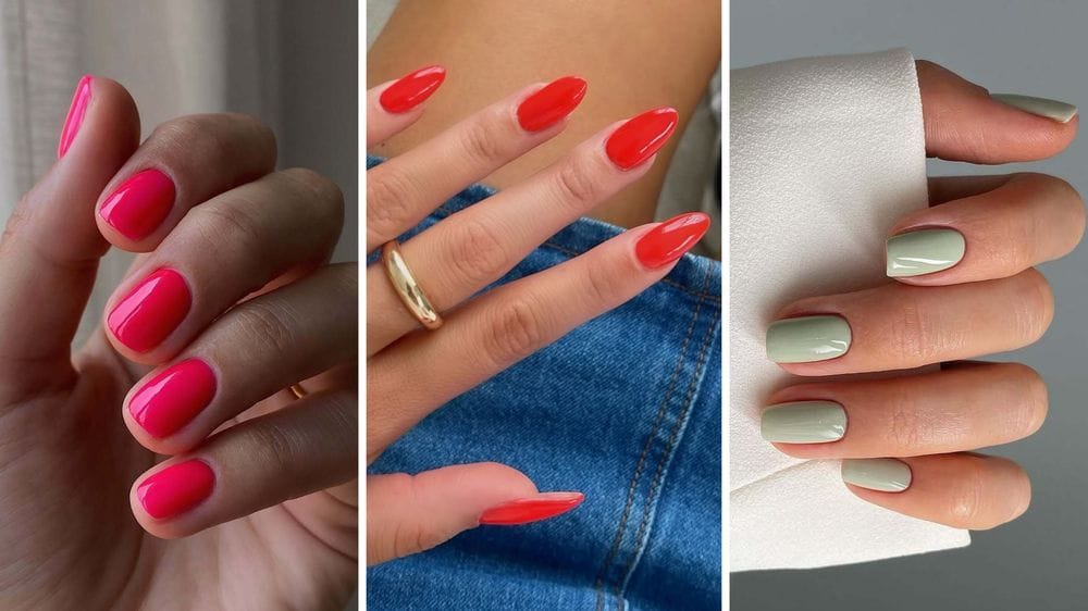Bright and light nails