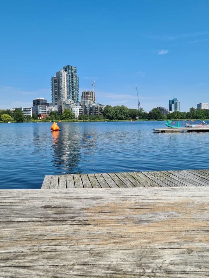 West reservoir in Hackney