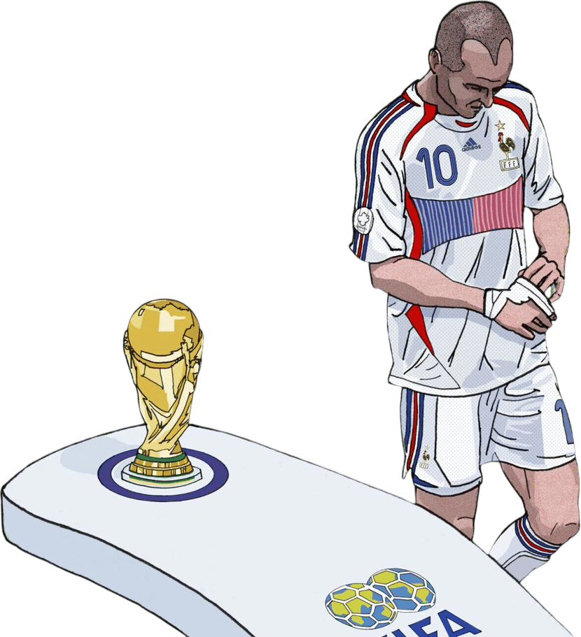 The Inscrutable Intensity of Zinedine Zidane’s Glare