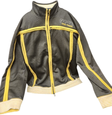 Men's Jacket with Yellow Accents