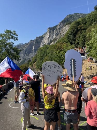 Seeing the Tour de France in person