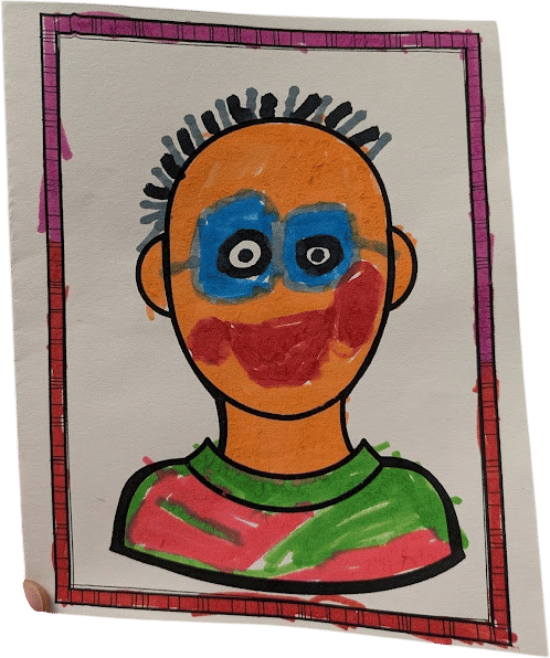 Getting your portrait drawn by a kid