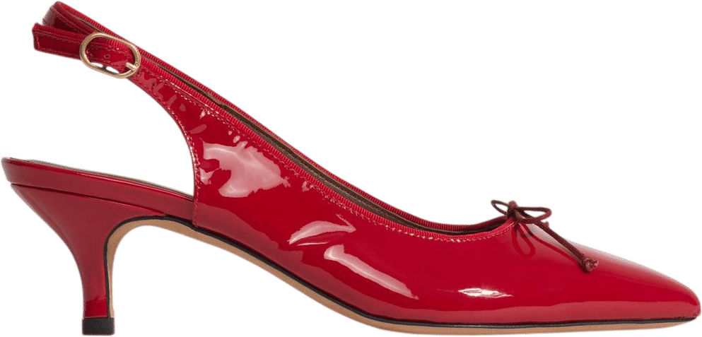 Ruby red kitten heels :)