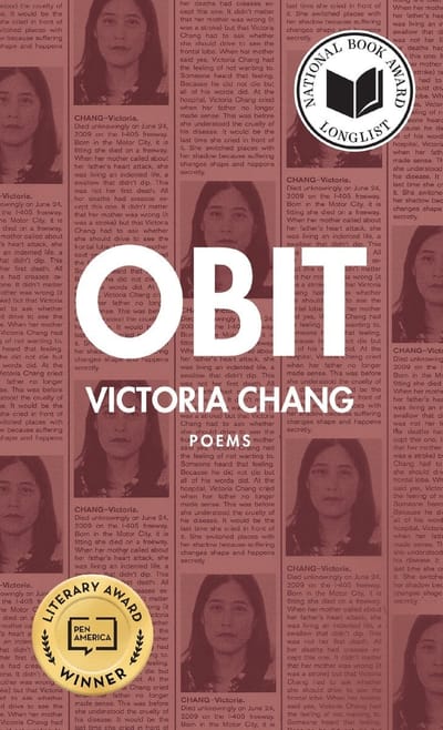 "OBIT" by Victoria Chang