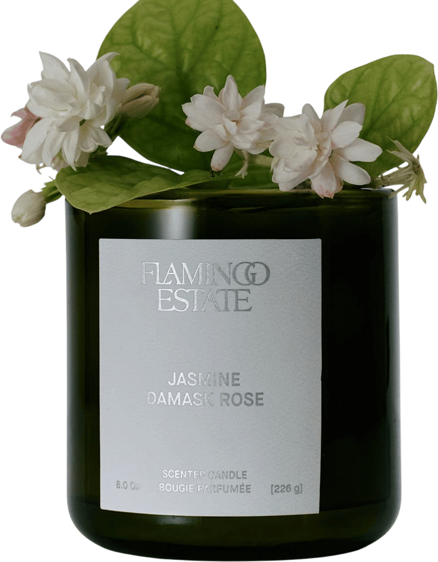 Jasmine Damask Rose Candle