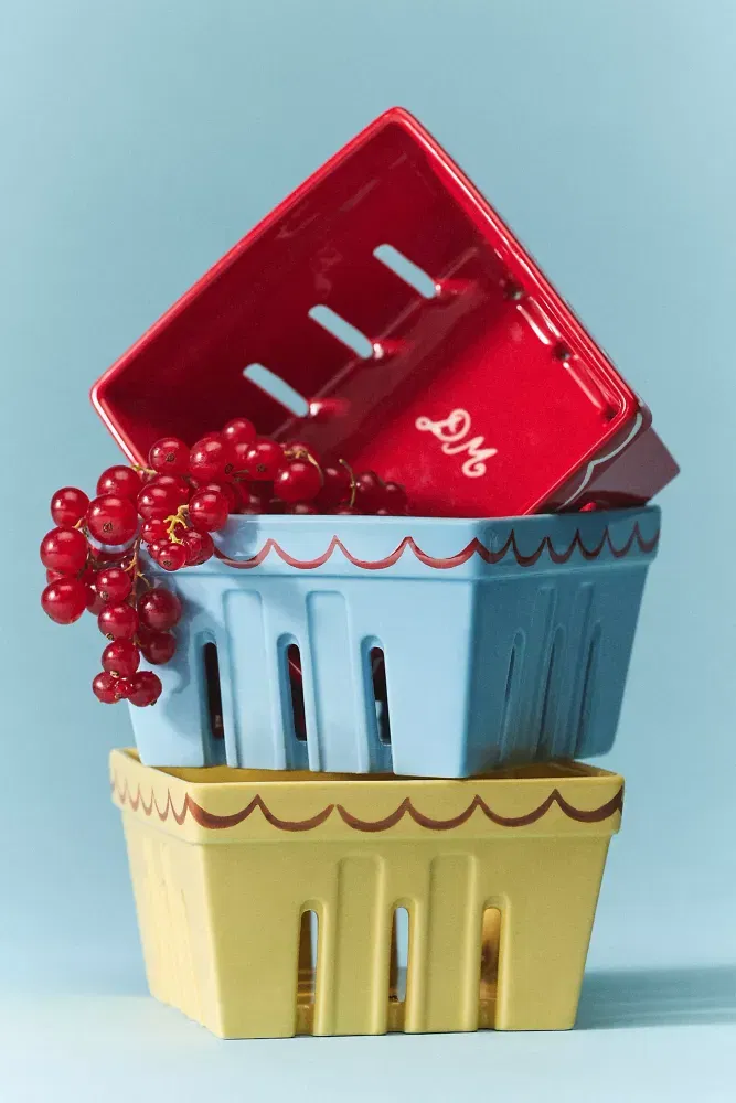 Damson Madder Berry Basket