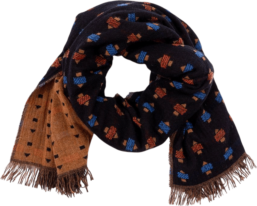 Block Shop Intaglio Cashmere Shawl