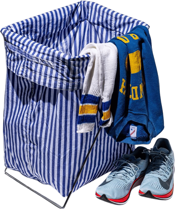 PUEBCO Shirt Fabric Laundry Basket