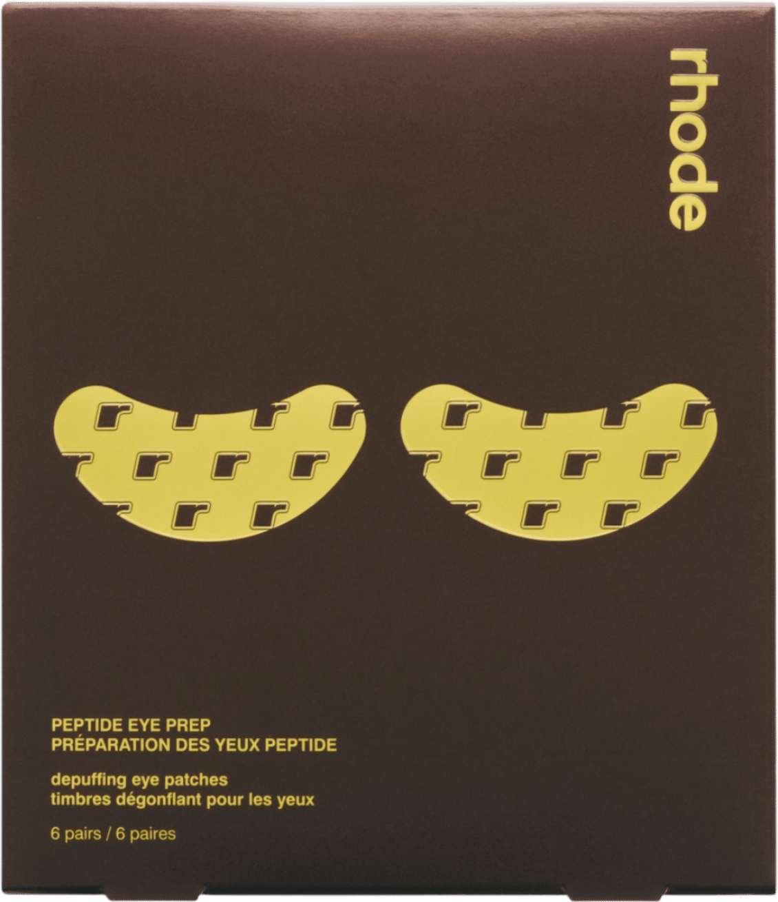 Rhode peptide eye patch