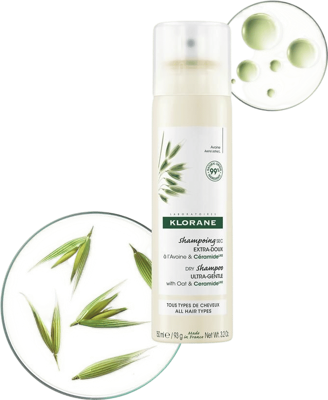Kloranr Trockenshampoo mit Hafer