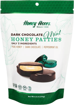 Honey Acres Dark Chocolate Mint Honey Patties