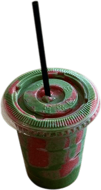 Strawberry Matcha Slushie