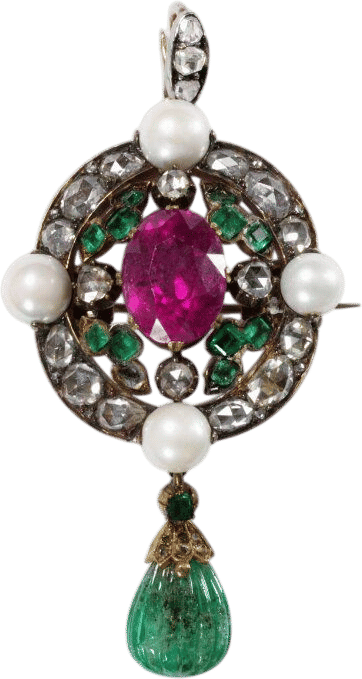 1860s Brooch at the Victoria and Albert Museum