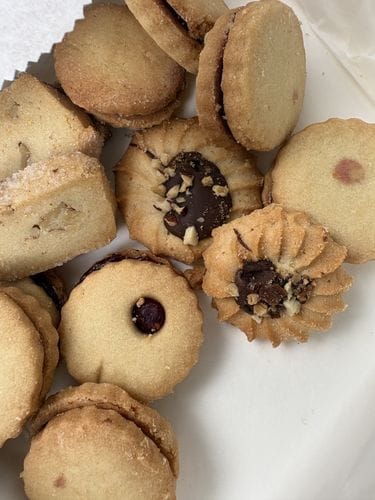 Buying yourself a little box of cookies