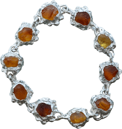 Gummi Bracelet with Amber