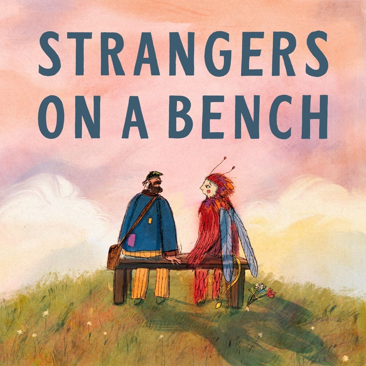 Strangers on a bench