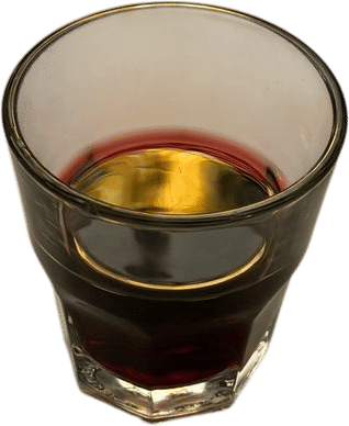 Drinking Wine out of a Short, Thick Glass