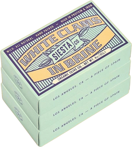 White Clams in Brine - 3 pack