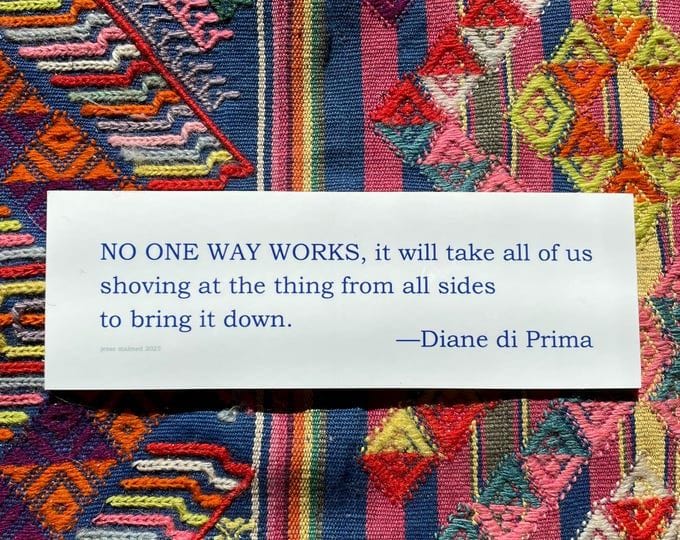Diane Di Prima Sticker - Etsy