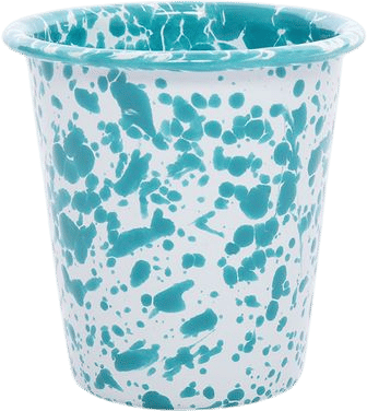 Splatter 10 oz Short Tumblers, Set of 4