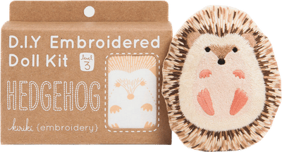 Hedgehog Embroidery Kit