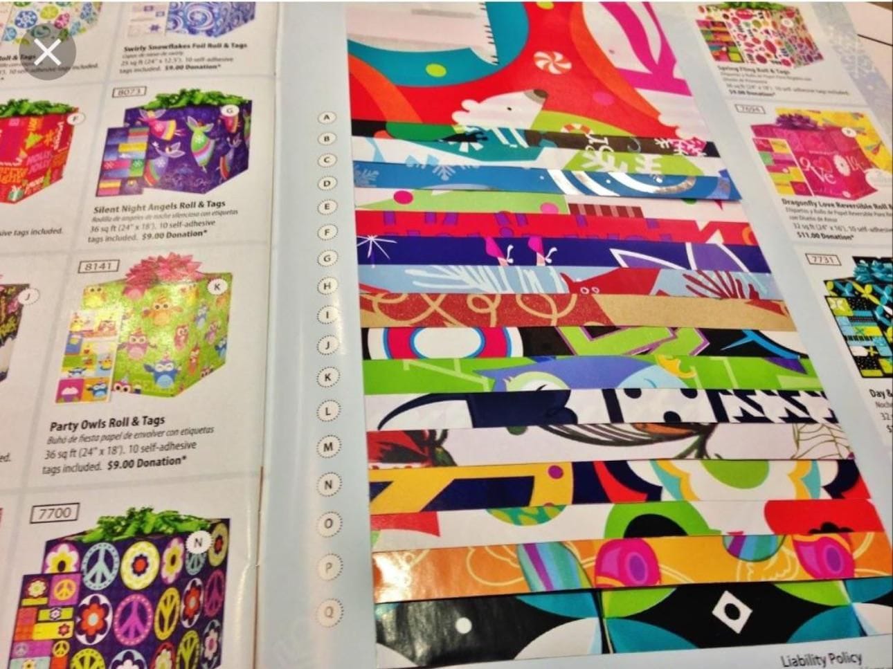 Sally Foster gift wrap